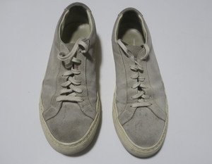 Common Projects Achilles 2251 Gray Suede Low-Top 39