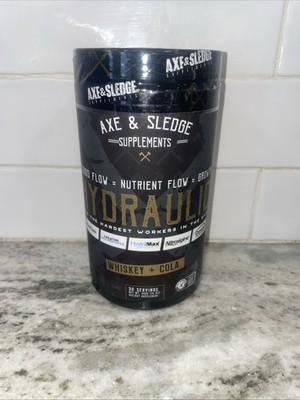 Axe & Sledge Hydraulic Whiskey + Cola Pump Non-Stim Pre Workout, 40 Servings