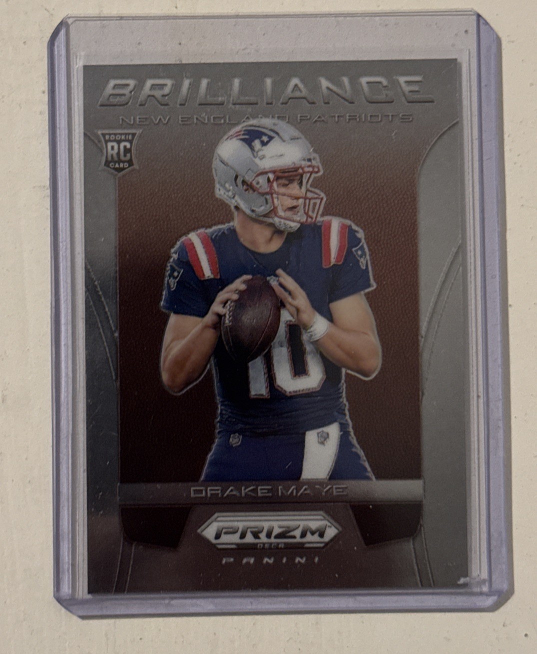 2024 Panini Prizm Deca #19 Drake Maye Brilliance (RC)