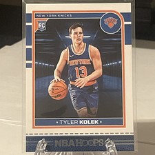 2024-25 Panini NBA Hoops #264 Tyler Kolek New York Knicks RC Rookie