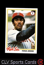 Boston Red Sox Fergie Jenkins #720 Topps Baseball Near Mint or Better