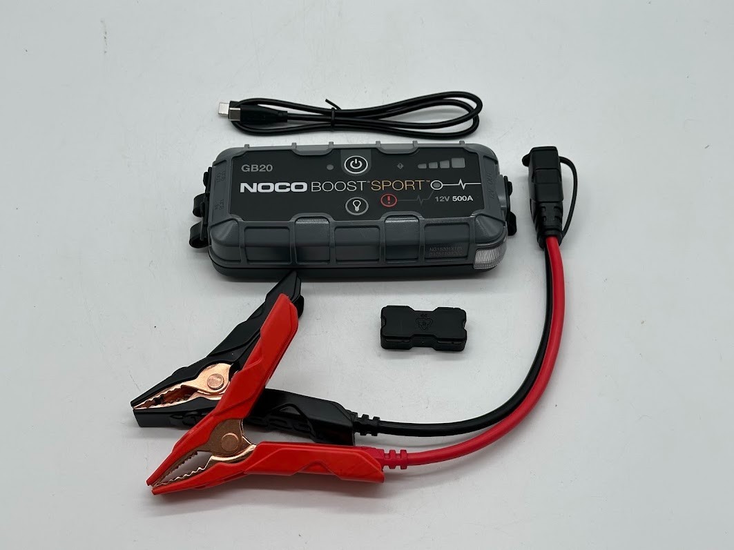 NOCO Boost GB20: 500A UltraSafe Jump Starter – 12V Lithium Battery Booster Pack
