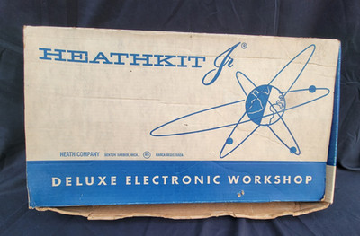 Heathkit Jr. DELUXE ELECTRONIC WORKSHOP JK-18 Vintage RARE with manual