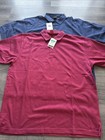 Nike Fit Dry Polo Shirts Bundle Of 2 Men’s Size XL Blue And Burgundy Color