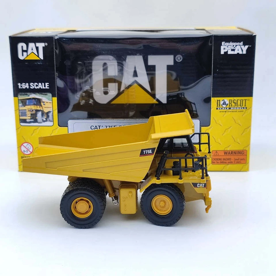 Norscot 55301 1:64 CAT 775E Off Highway Dump Truck Diecast Collectible US stock - Image 2 of 4