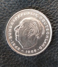 2 Mark DM Heuss 1973 G  f. Pr&auml;gefrisch