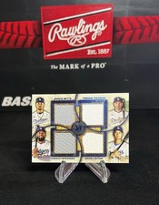 2025 Topps Museum Collection Betts, Freeman, Ohtani & Hernandez Quad Relic /25 
