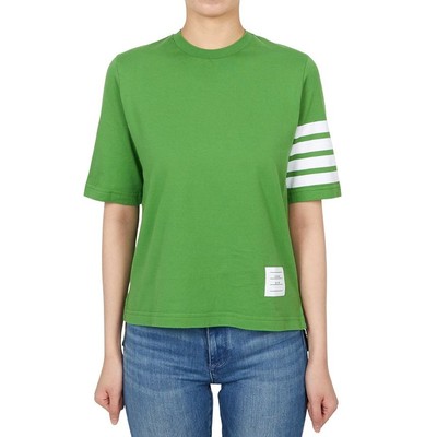 Thom Browne Damen Kurzarm T-Shirt 135667220