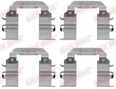 QUICK BRAKE Zubehörsatz Scheibenbremsbelag 109-1782 für PB PA HYUNDAI i10 1 i20