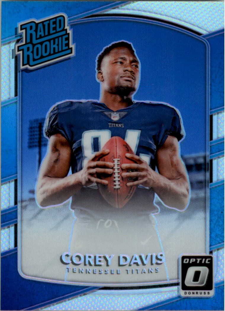 2017 Donruss Optic Holo #166 Corey Davis RR - FB