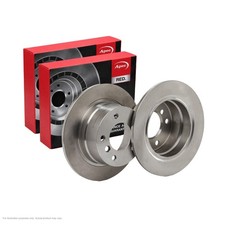 2x APEC Rear Brake Discs For BMW Z3 Roadster (E36) 2.2 i 2000-02 DSK352