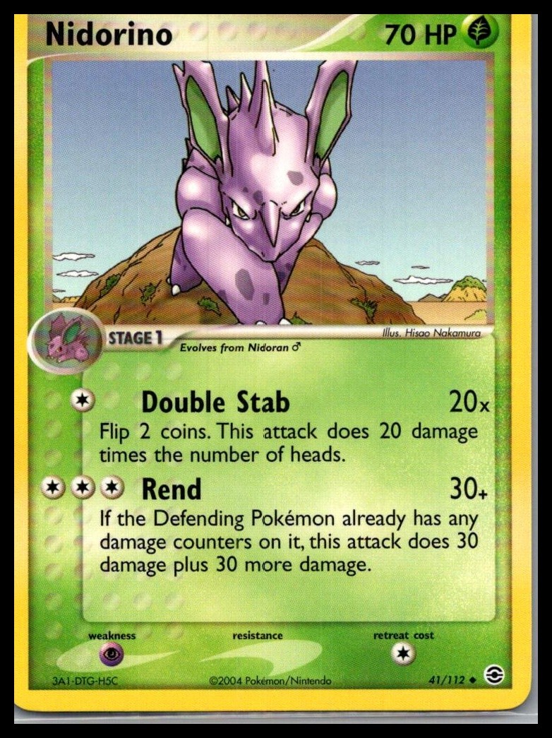 EX FireRed & LeafGreen #41/112 Nidorino