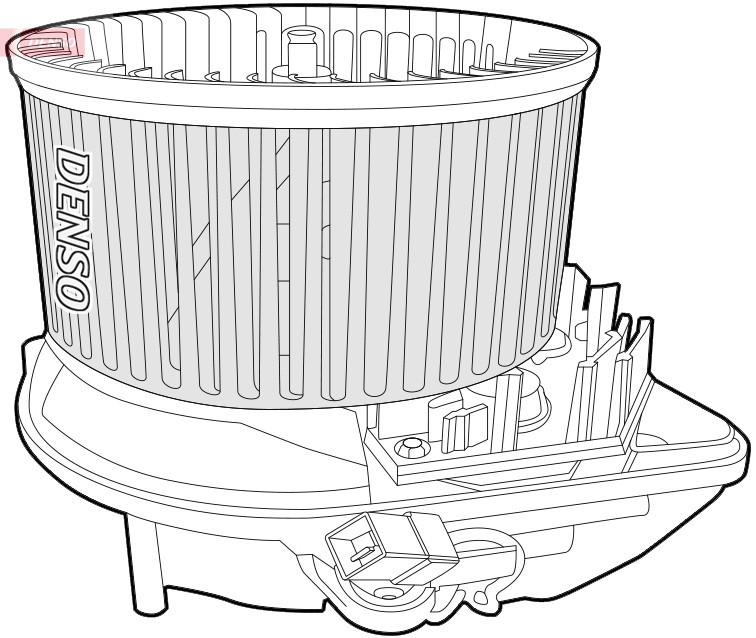 DENSO DEA07015 Interior Blower for CITROËN,PEUGEOT - Image 6