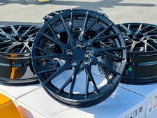 4 NEW 19" Black Rims 19X8 Wheels Fits: Lexus RC200T RC300 RC350 RC Turbo RC200