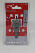 Milwaukee Tool 49-57-8615 1-1/8 One-Piece Carbide Hole Cutter Stainless Steel