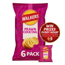 WALKERS PRAWN COCKTAIL 6 PACKS X 4