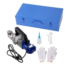 Portable Electric Rebar Cutter RC-22, 3/20''-7/8'' Range, 220V/110V Dual Voltage