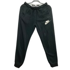 Nike Joggers Mens smalll Black Fleece Sweatpants Just Do It Waistband