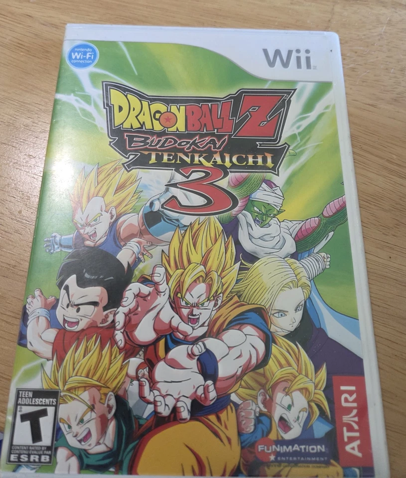 Dragon Ball Z: Budokai Tenkaichi 3 (Nintendo Wii, 2007) CIB Complete with Manual - Image 2 of 2