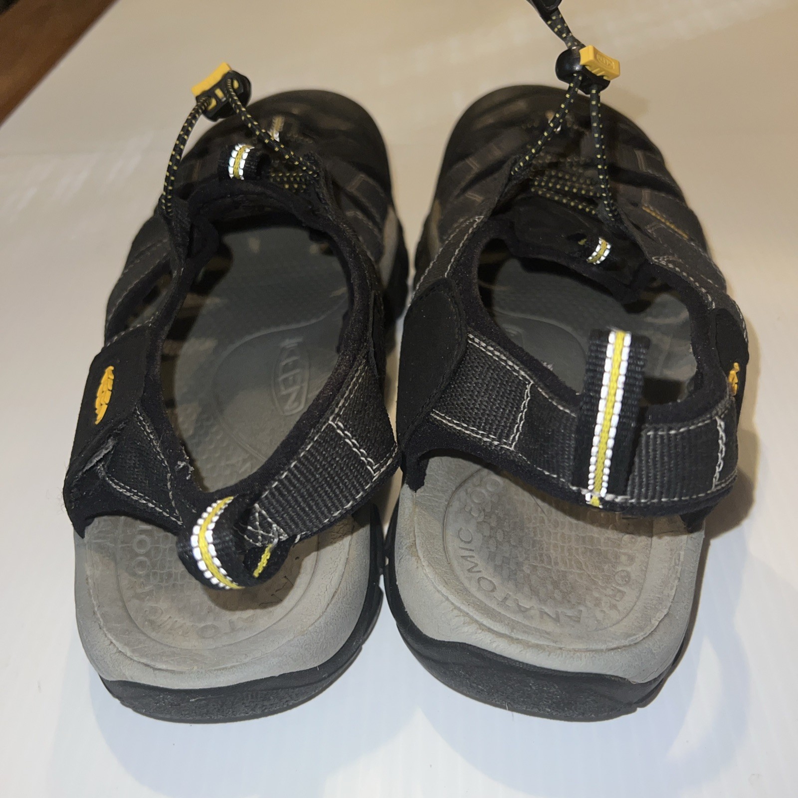 KEEN Sandali Uomo Punta Chiusa Sandali Acqua Taglia 13 Nero
