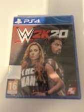 WWE 2K20 | PS4 | New & Sealed | Wrestling Game | PS5 Compatible | NEW SEALED