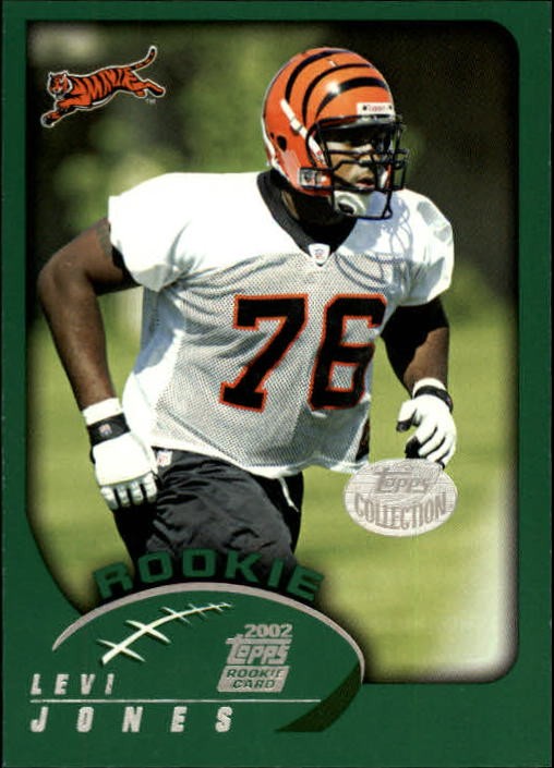 2002 Topps Collection #333 Levi Jones - FB