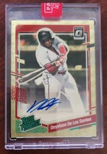 2023 Panini Donruss Optic Deyvison de Los Santos Rated Rookie Gold Vinyl 1/1 🔥 