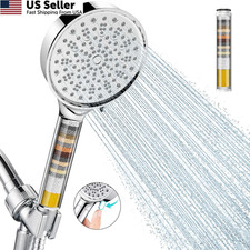 Cobbe Filtered Shower Head with Handheld, Water Softener for Hard 1. Chrome