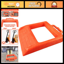 Heavy Duty Pallet Jack Chock Wheel Stopper for Trucks - 14.2" x 11.2" x 2" - Ora