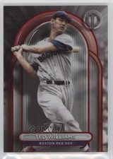 2024 Topps Tribute Red /10 Ted Williams #7 HOF 5uu