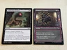 2 x mtg Withering Torment, 1 is showcase, Duskmourn, unplayed