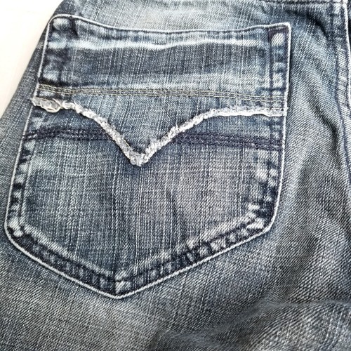 INC International Concepts Mens Jeans Size 30x30 Medium Wash Distressed Y2K - Picture 6 of 16