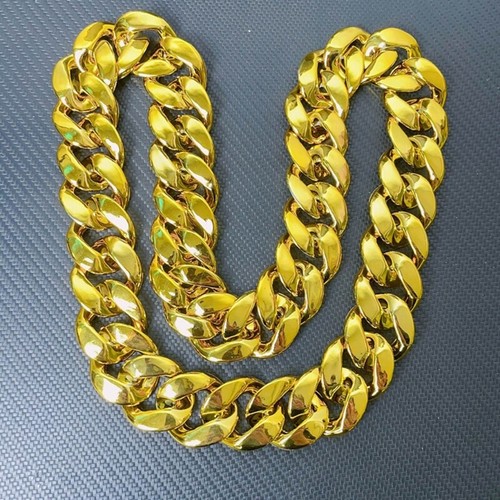Hip Hop Neck Jewelry Rapper Chains CCB Material Perfect Gift for Men and Women - Picture 4 of 15