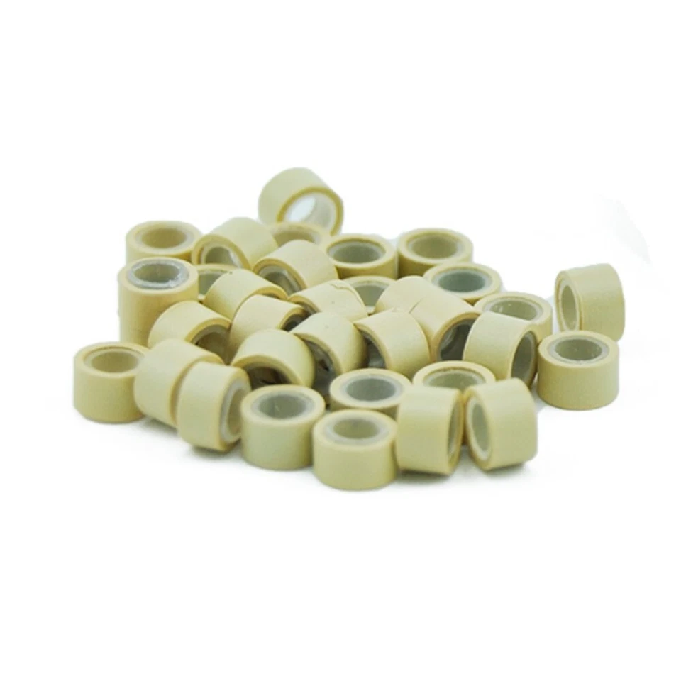 Silicone Micro Beads Micro Ring Link Rings For Weft Hair Extensions 1000pcs - Image 3 of 4