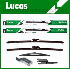TOYOTA C-HR WIPER BLADES 2016 to 2024 LUCAS FRONT 26" & 16" QUALITY REAR 14"