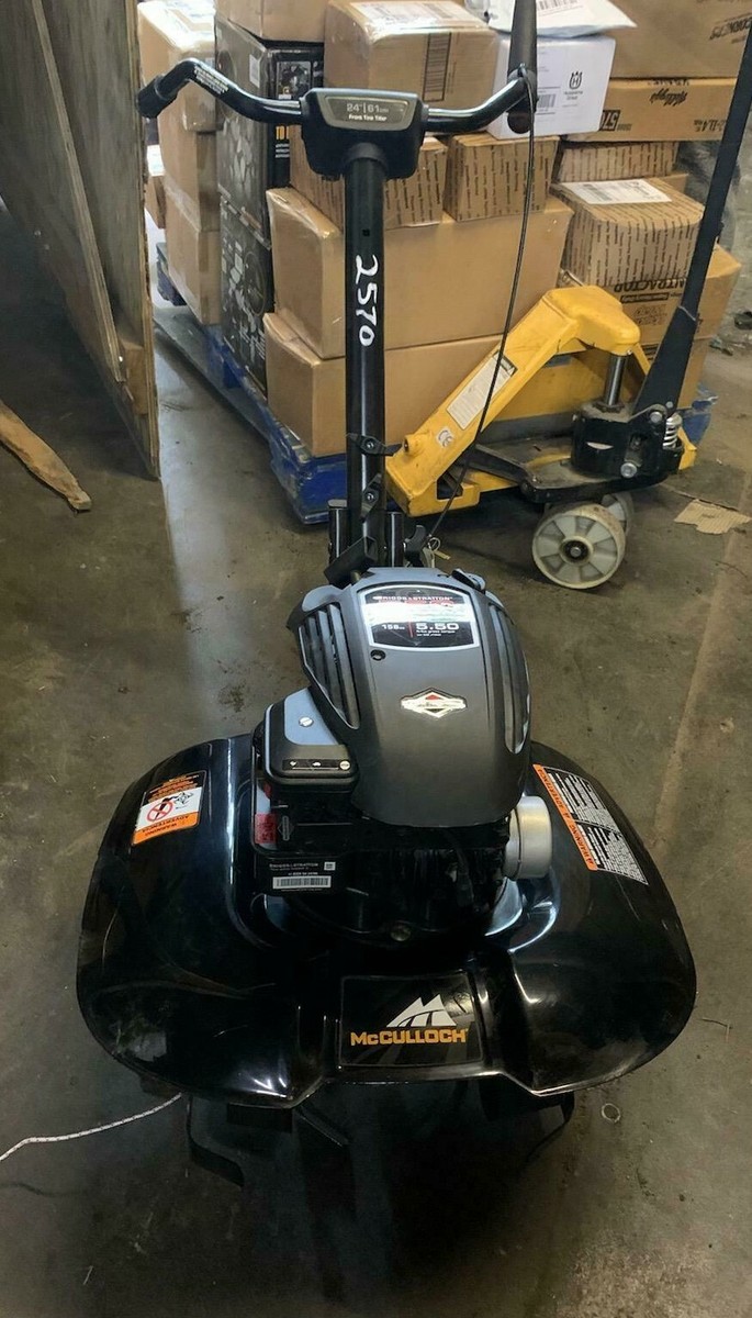 McCULLOCH FRONT TINE TILLER BRIGGS STRATTON 5.50 ENGINE 24 WIDTH FREE S H eBay