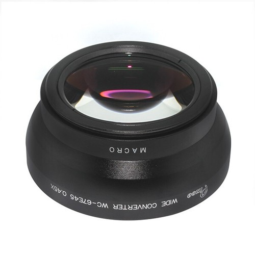 67mm 0.45X Wide Angle Macro Lens For Canon Nikon Pentax Sony Panasonic Camera - Picture 4 of 5