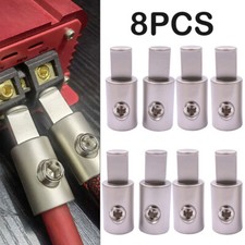 8 Pcs 1/0 Gauge To 0 Gauge Car Stereo Audio Amp Power/Ground Input Wire Reducer