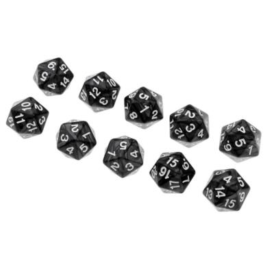 10 Stück Spiel D20 Rollenspiel Matrizen für