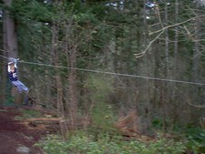 Zip Line 100' Kit, Trolley, Cable Ride, High Quality Zipline, Made in USA 