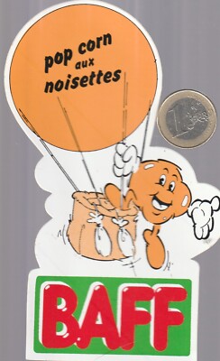 STICKER. C32 power supply. BAFF. Pop corn