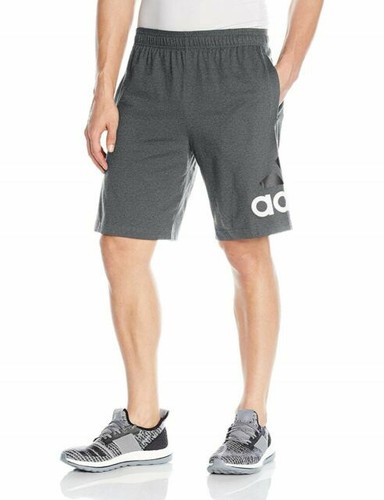 adidas grey jersey shorts