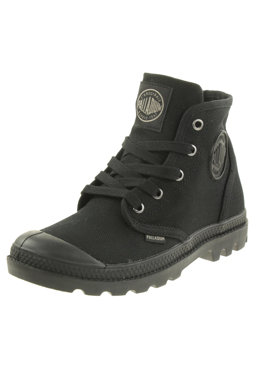 Bottes Palladium Dalva Noir - Taille 38 - Cuir Souple - Quasi Neuves