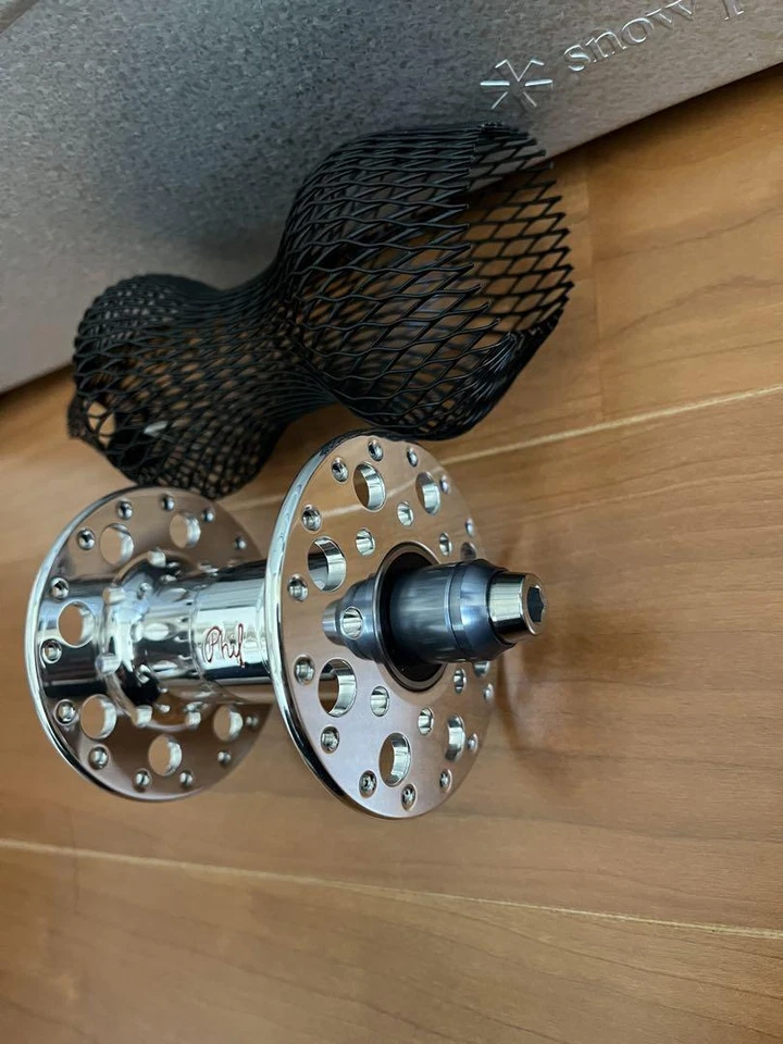 Buje de bicicleta Phil Wood delantero Hirange Pro modelo 32 agujeros ciclismo alto Foto 2 de 3