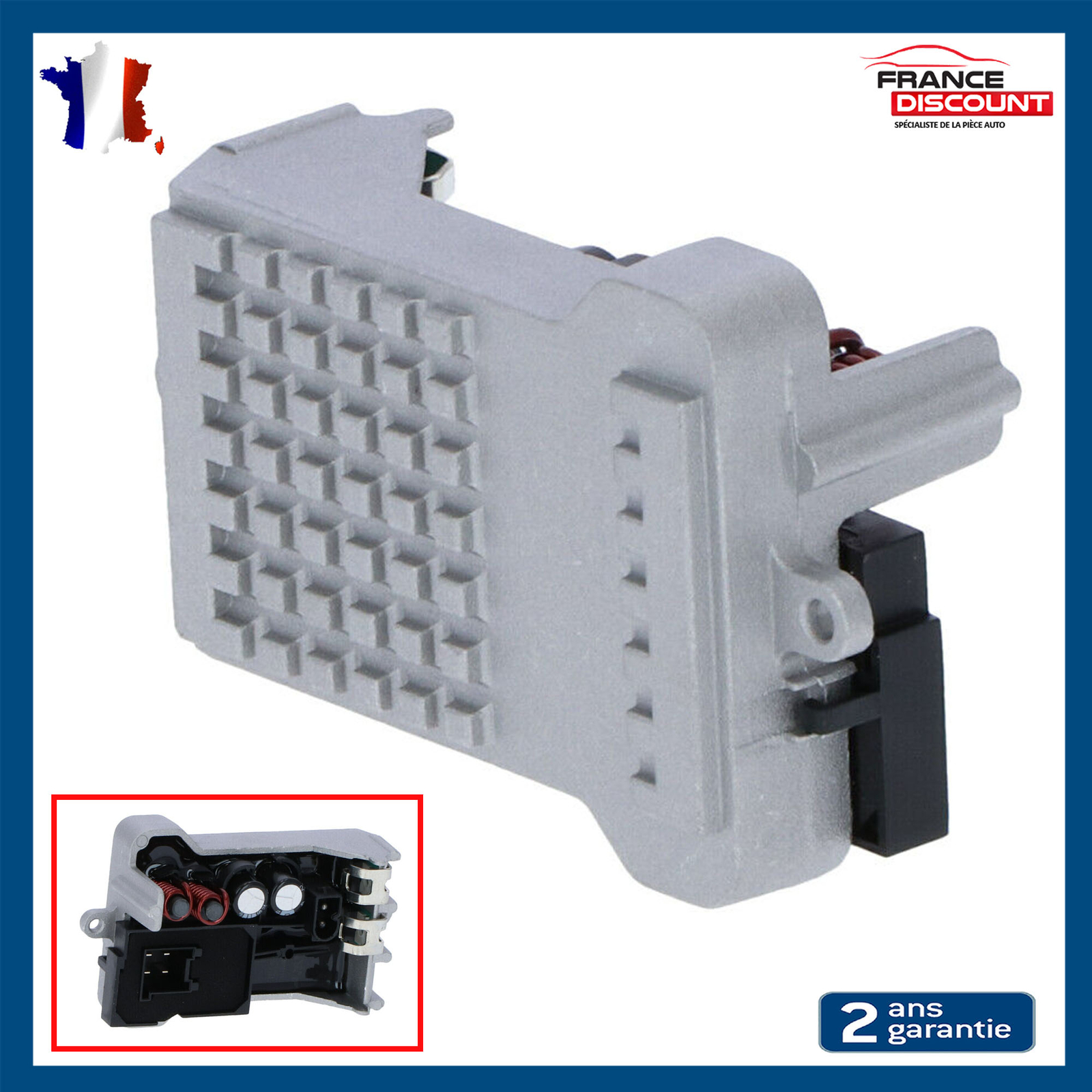 Résistance pulseur d'air habitacle pour Mercedes Classe C W203 S203 CL203