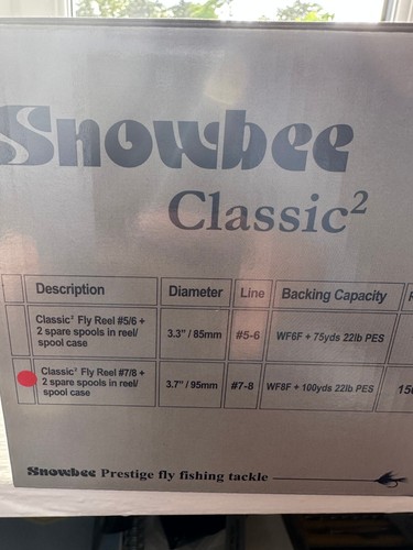 Snowbee Classic 2 carretes para moscas de trucha y salmón listado de todos los modelos y carretes de repuesto - Imagen 19 de 19