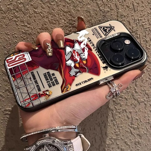 Anime E Evangelions Matte Case for Apple iPhone 13, 12, 11, 14, 15, 16 Pro Max + - Zdjęcie 7 z 22