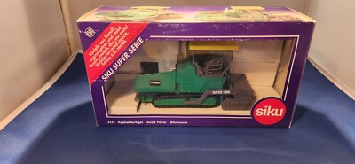 Siku Super 3131 Vogele 1900 Road Paver 1:55 Green Gemany w/Box | eBay