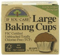 If You Care Unbleached Large Baking Cups, 60-count Boxes (pack Of 24) , New, Fre If You Care Unbleached Large Baking Cups, 60-count Boxes (pack Of 24) , New, Fre