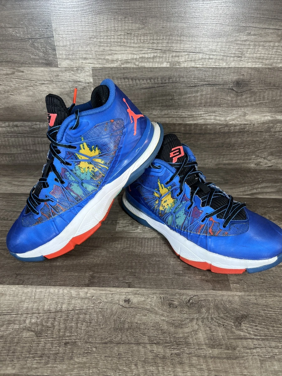 Rare Chris Paul CP3 VII AE 2014 Nike Air Jordan Jumpman Size 6Y 654974 423